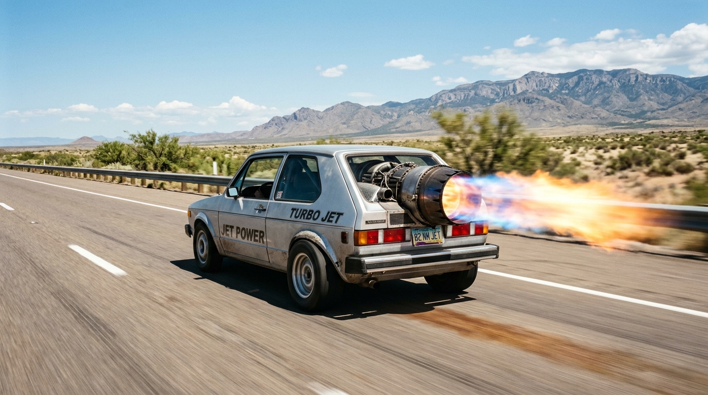 1982 Jet-Powered Car